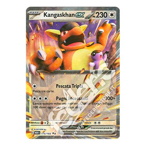 Kangaskhan Ex It Mint Federicstore