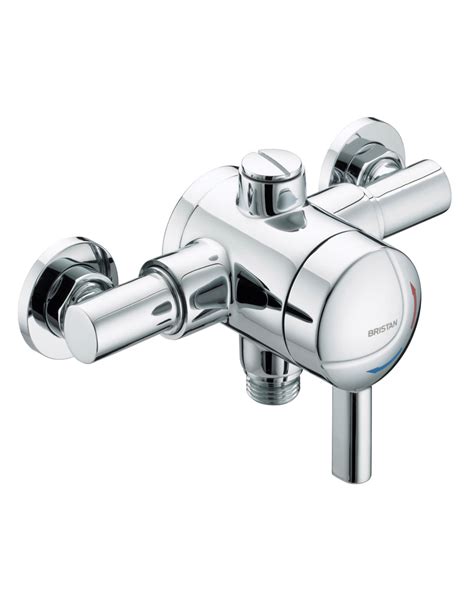 Bristan Opac Mini Thermostatic Exposed Shower Valve With Chrome Lever