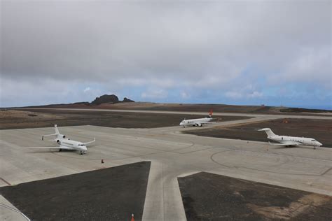 Three aircraft at St Helena Airport - 2 - St Helena Airport