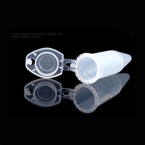 Buy 2 0ml Microcentrifuge Tubes Clear Dnase And Rnase And Human Dna