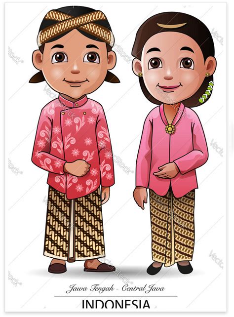 gambar pakaian adat indonesia kartun adat karikatur selatan kartun aceh