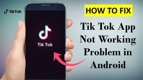 How To Fix Tik Tok App Not Working In Android 2019 YouTube