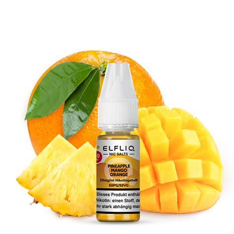 Liquid Pineapple Mango Orange Elfliq By Elf Bar Elfbargermany