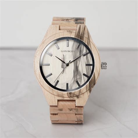 Jual GARVINOES Arva Series Jam Tangan Kayu Pria 45 Mm Shopee Indonesia