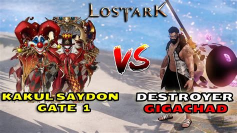 Kakul Saydon Gate 1 Rage Hammer Destroyer Pov 1490 Big Damage Lost Ark Youtube