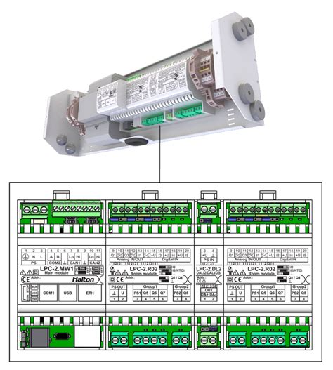 Halton Vita Vra Room Automation Controller Halton