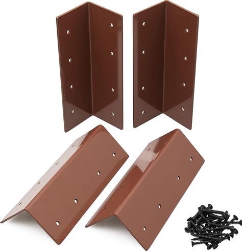 Bellpast Garden Bed Corner Brackets Set Of Steel Corner