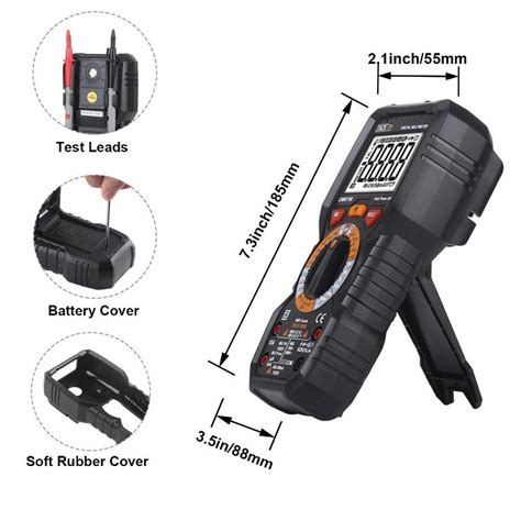 Tacklife DM01M Classic Digital Multimeter TRMS 6000 Counts Multimeter