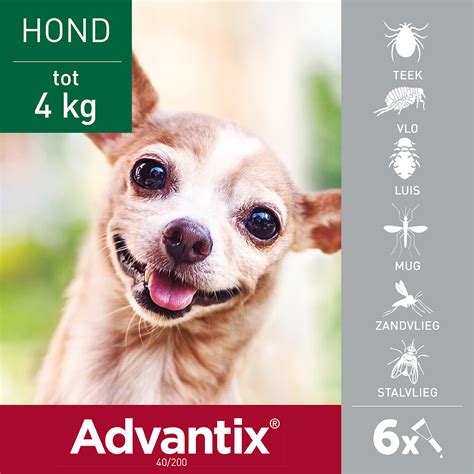 Advantix Spot On Anti Vlooien En Teken Druppels Hond Kg