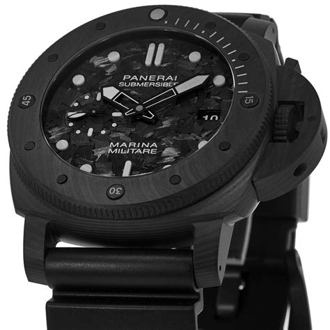 Panerai Submersible Marina Militare Carbotech Automatic Men S Watch