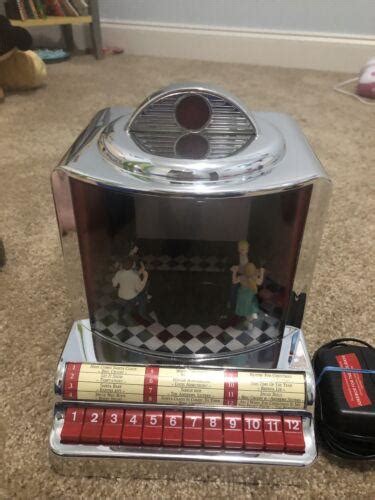 Mr Christmas Animated Jukebox For The Holidays Rock And Roll Jukebox 3831635224