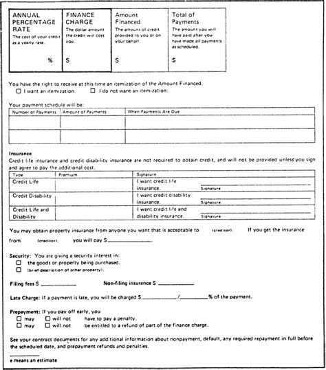 Comparison Of Cfr Appendix H To Part Eregulations In Consumer Loan