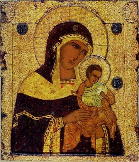 Коротко о икона божией матери с голубем в руках