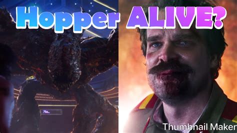 Stranger Things Theory Is Hopper Still Alive Youtube