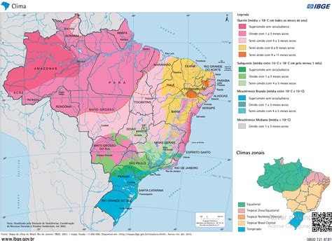 Qual O Clima Predominante Do Brasil - Geografia – Os climas predominantes do Brasil e de Goiás e suas ...
