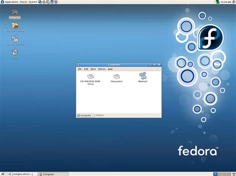 fedora core release  test  screenshots post install