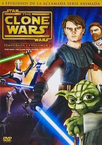 Star Wars The Clone Wars Temporada 1 Volumen 1 Dvd Nuevo