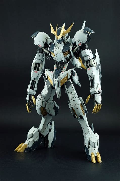 Painted Build FM 1 100 Gundam Barbatos Lupus Rex