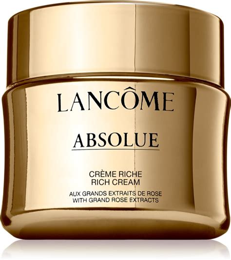 Lancôme Absolue tápláló regeneráló krém rózsakivonattal notino hu