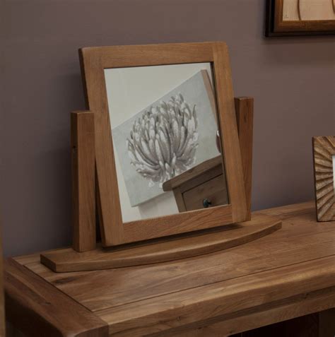 Homestyle Rustic Oak Dressing Table Mirror - Casamo - Love Your Home