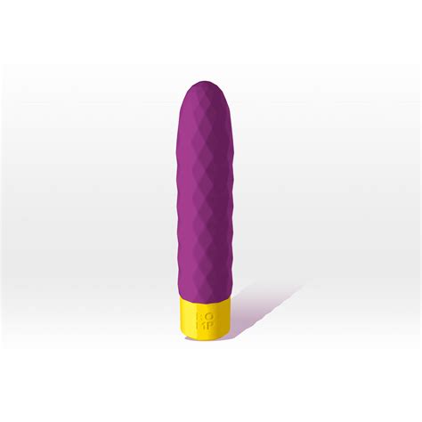 Romp Beat Rechargeable Bullet Vibrator Purple