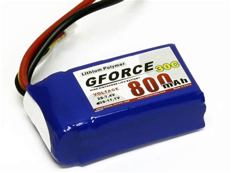 Gforce C Mah S V Lipo Jst Connector