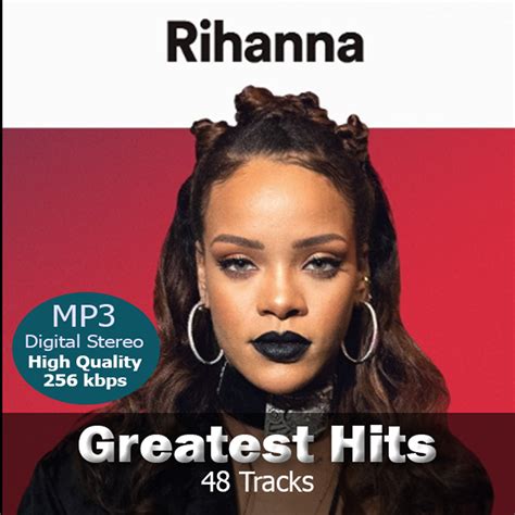 RIHANNA GREATEST HITS 48Tracks 256kbps Mp3 Music CD Lazada PH