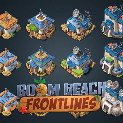 Boom Beach Frontlines Hq Concept Ocellus Services On Artstation