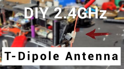 Diy 24ghz T Dipole Immortal T Fpv Radio Control Antenna For Drone