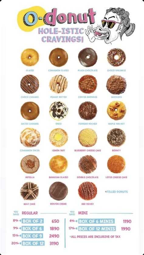 ODonuts menu - location - review [2023]