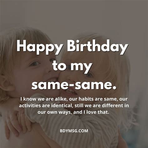 Birthday Wishes For Twin Sisters Bdymsg