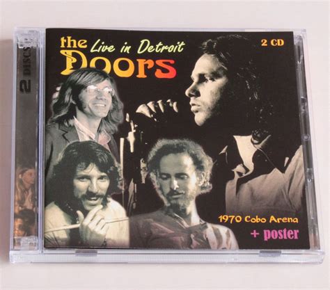 Live in Detroit 1970 Cobo Arena CD / The Doors - Rare CD music album