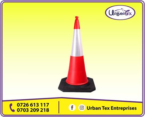 Road Safety Cones - 50 Cm - Urban Tex Enterprises - 0726613117