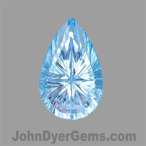 Blue Topaz Starbrite Cut Carats John Dyer Gems