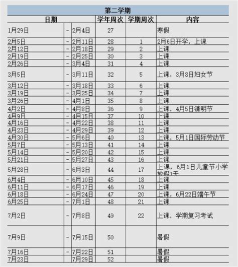 2022 2023年阳江中小学校历 寒暑假放假时间初三网