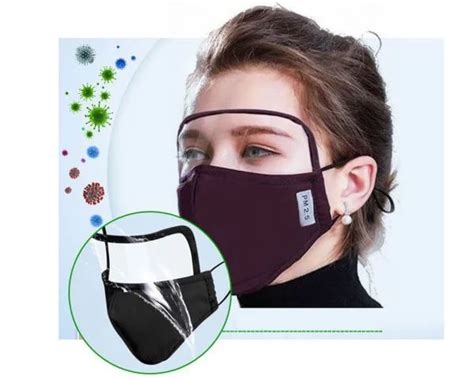 Dropship Reusable Face Mask With Eyes Shield To Sell Online At A Lower