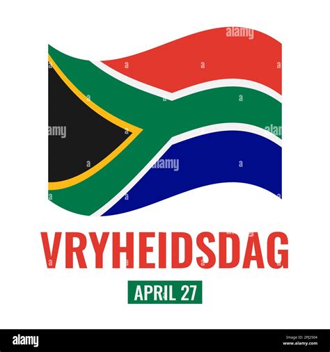 Vryheidsdag - South Africa Freedom Day. National holiday celebrate on ...