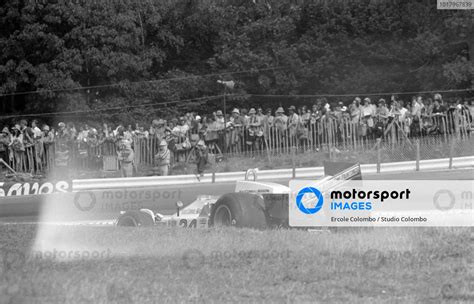 Hans Joachim Stuck S March 761 Ford Abandoned With Damage To The Right