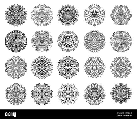 Mandalas Vector Vectors Hi Res Stock Photography And Images Alamy