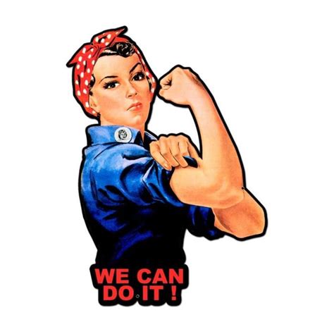 Rosie The Riveter Pin Up