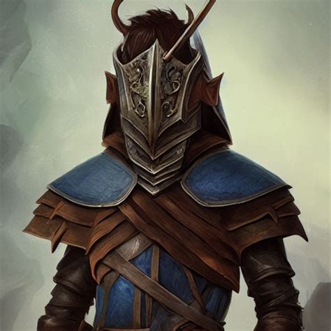 Prompthunt Male Wood Elf Rogue Dnd D D Dark Blue Leather Armor