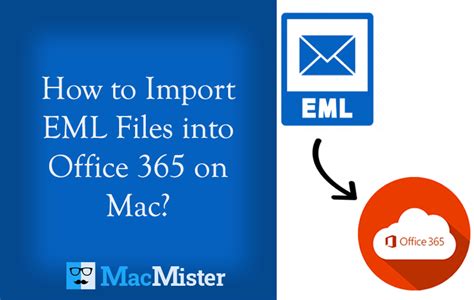 How To Import EML Files Into Office 365 On Mac