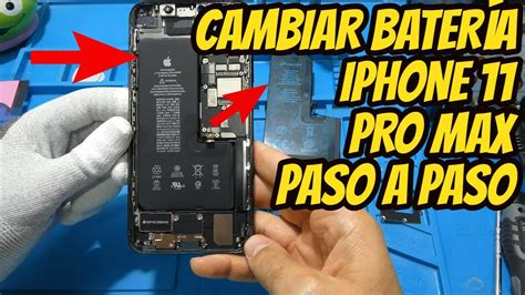 Iphone Pro Max Cambio De Bater A Pila Paso A Paso Detallado