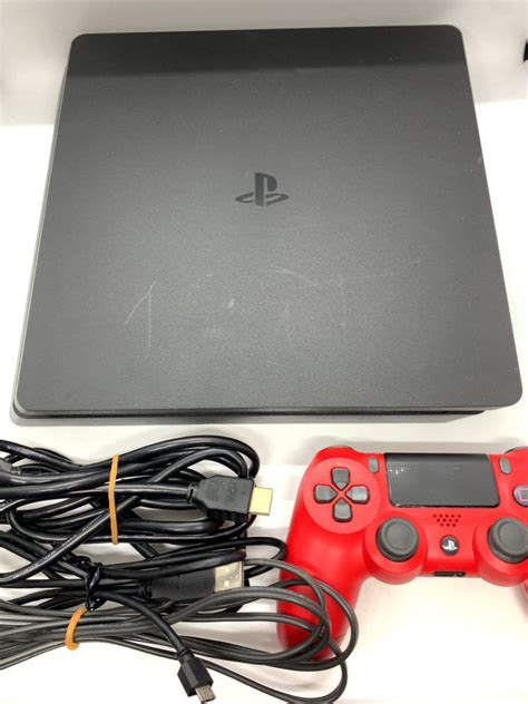 Yahooオークション Playstation4 Ps4 本体 Cuh 2100a 500gb ブラッ