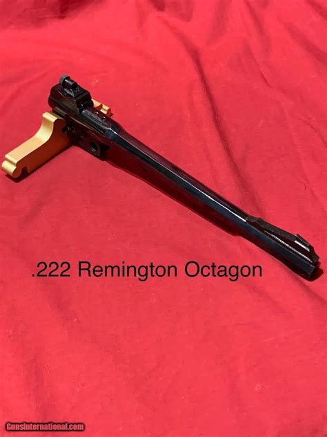 Thompson Center Contender 222 Remington 10 Octagon Barrel For Sale