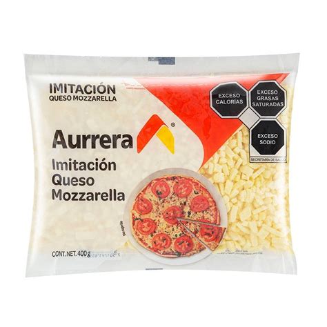 Queso Tipo Mozarella Aurrera Picado 400 G Walmart