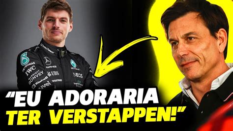 Mercedes Confirma Interesse Em Ter Verstappen Na Vaga De Hamilton Em