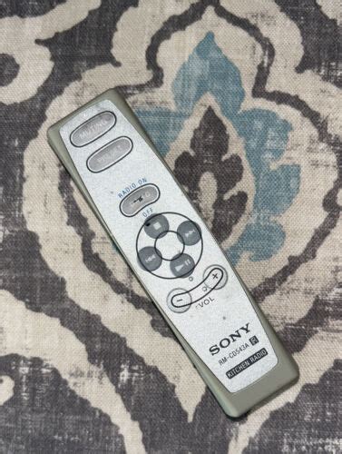 Oem Sony Rm Cd A Remote Control Ebay