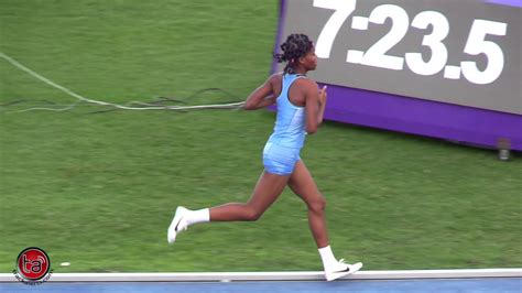 Carifta Games Trials U20 Girls 3 000m Final Youtube