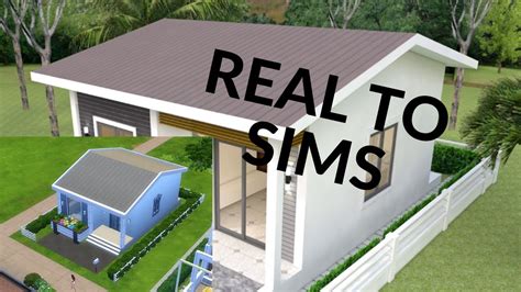 The Sims Casa Inicial Jogo Base Real To Sims Youtube